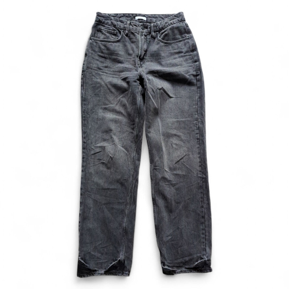 Good American Good ‘90s Jeans Relaxed Fit Vintage Black Denim Women’s Sz 6 / 28 - Picture 6 of 15
